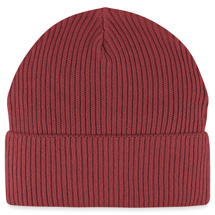 FISHERMAN BEANIE - berretto da pescatore in cotone organico - red earth