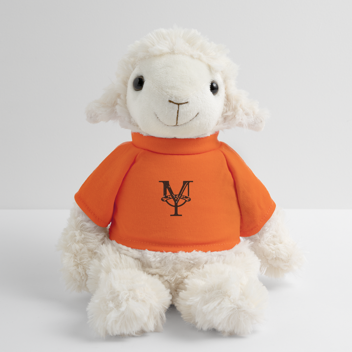 MiniFeet® agnello Annika con stampa logo - golden orange