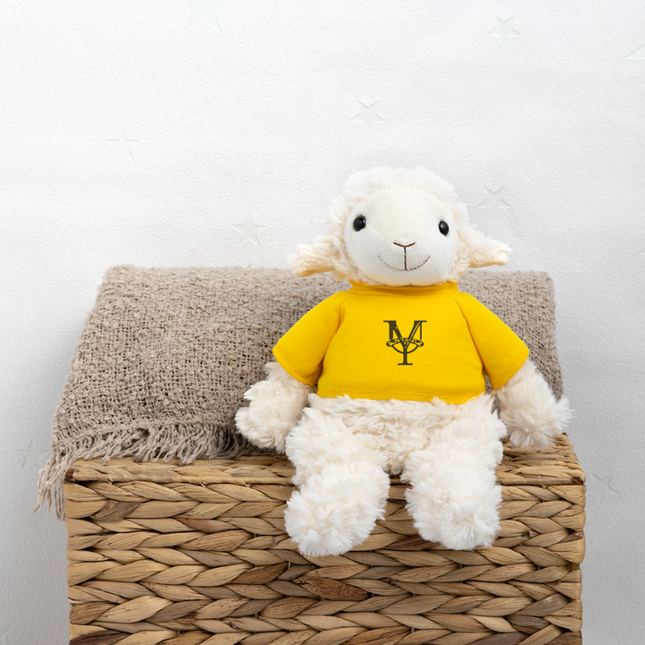 MiniFeet® agnello Annika con stampa logo - sun yellow