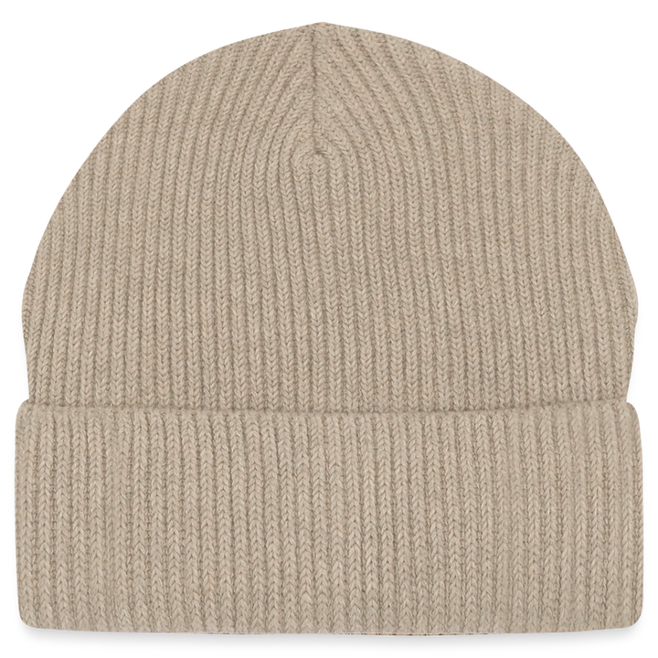 FISHERMAN BEANIE - berretto da pescatore in cotone organico - heather sand