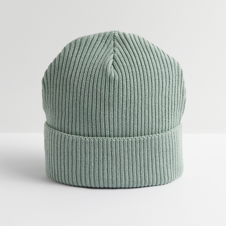 FISHERMAN BEANIE - berretto da pescatore in cotone organico - aloe