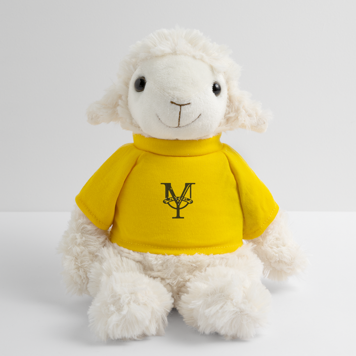 MiniFeet® agnello Annika con stampa logo - sun yellow