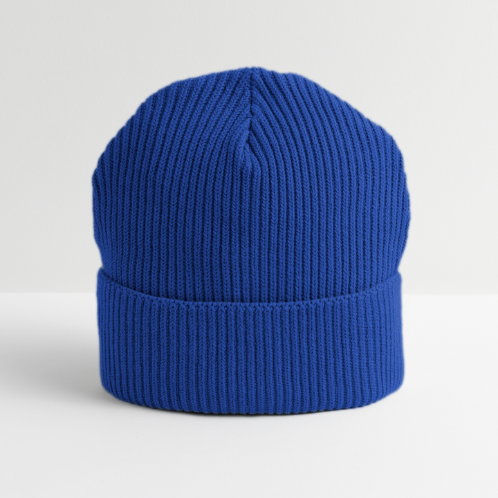 FISHERMAN BEANIE - berretto da pescatore in cotone organico - majorelle blue