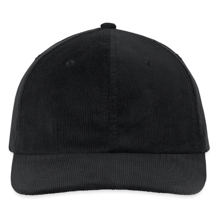 Cord Cap Berretto in velluto a coste - black