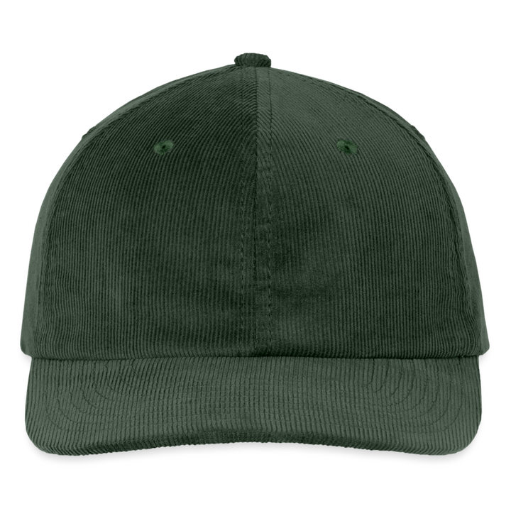 Cord Cap Berretto in velluto a coste - forest green