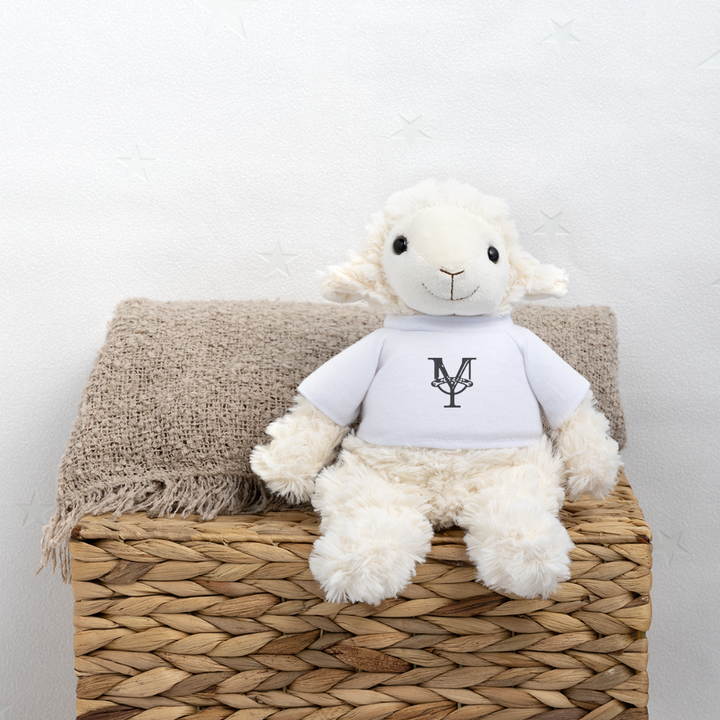 MiniFeet® agnello Annika con stampa logo - white