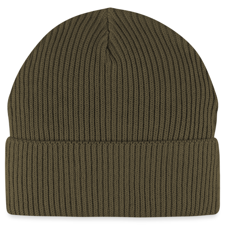 FISHERMAN BEANIE - berretto da pescatore in cotone organico - khaki